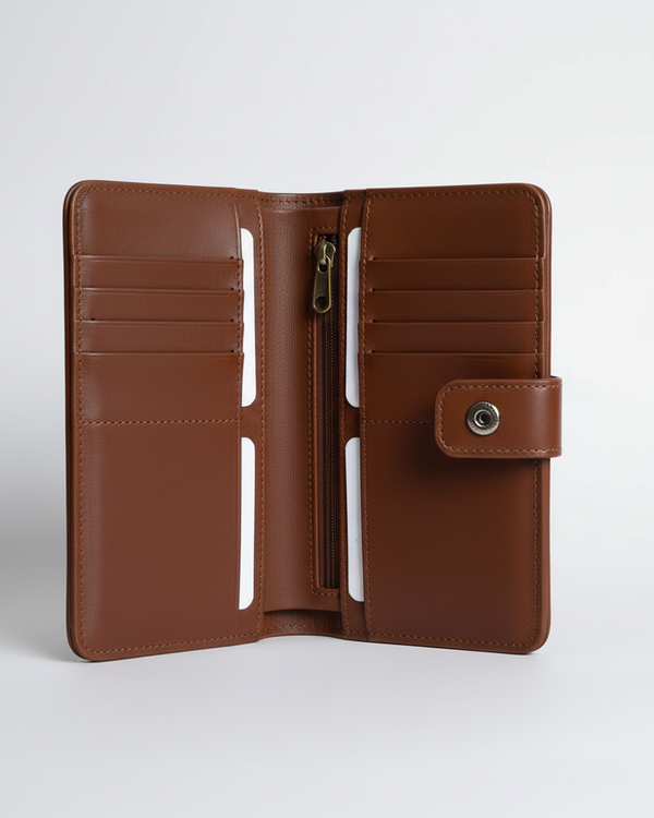 Classic Brown Leather Wallet