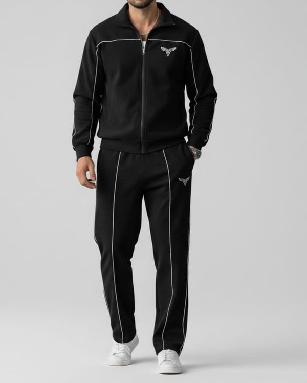 Men's Piping Zipper Tracksuit